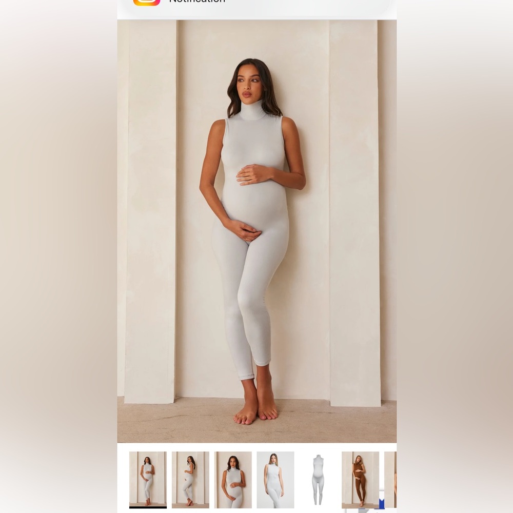 Gray Bumpsuit, The Stevie in size Small